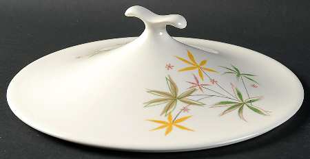 Spring Flowers Lid for Round Vegetable