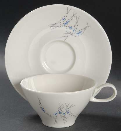 Vision Flat Cup & Saucer Set