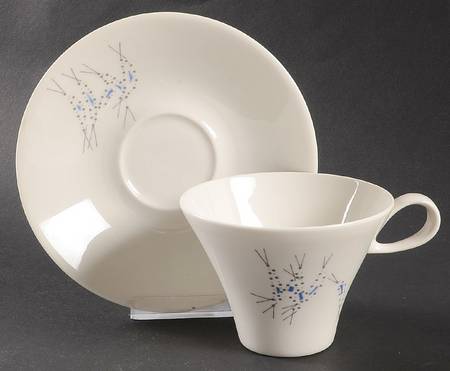 Vision Flat Cup & Saucer Set