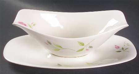 Wild Rose Gravy Boat & Underplate