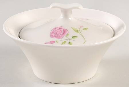 Wild Rose Sugar Bowl & Lid