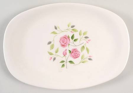 Wild Rose 11" Oval Serving Platter