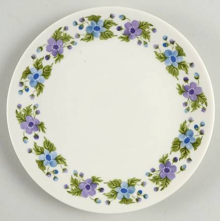 Wild Violet Salad Plate