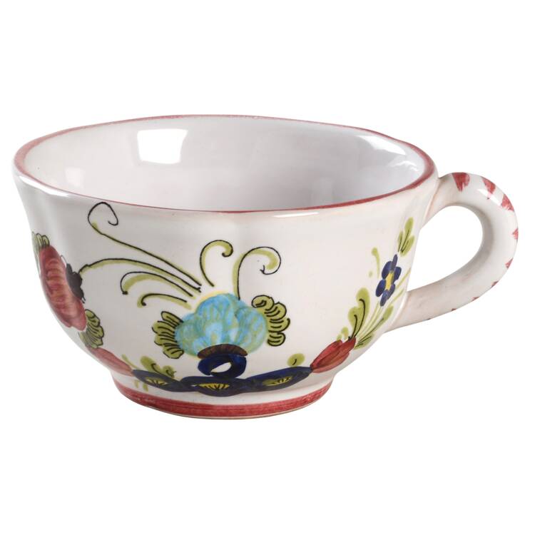Carnation Footed Cup
