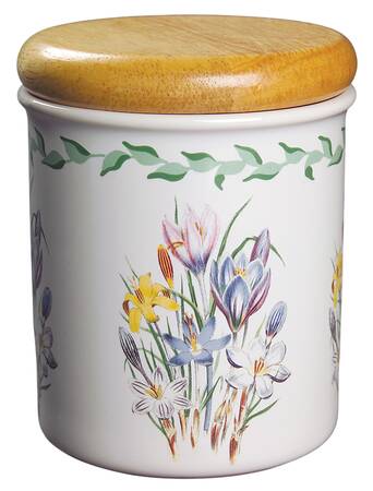 Smithsonian Botanic 4" Storage Jar & Lid