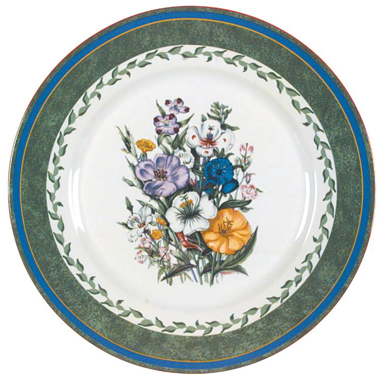 Smithsonian Botanic Dinner Plate by International