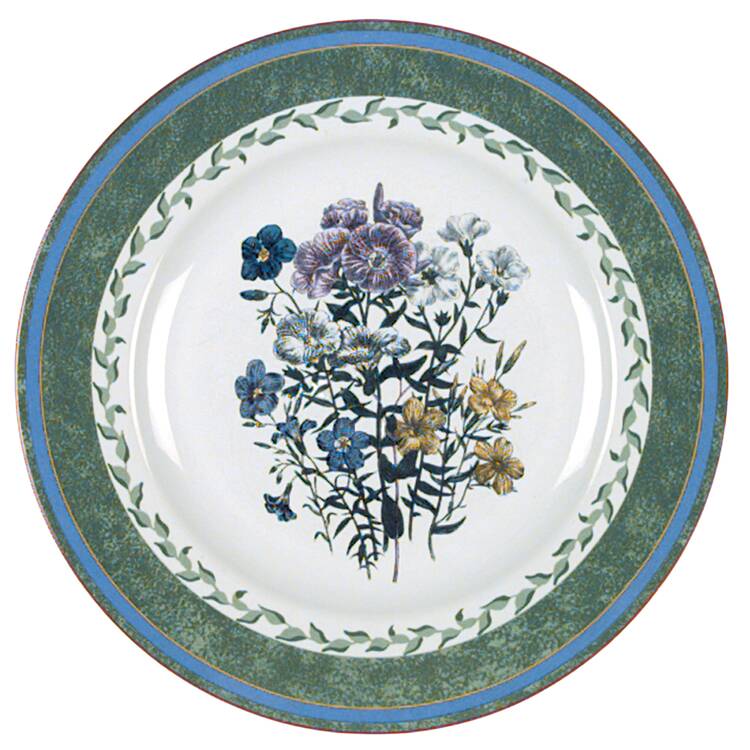 Smithsonian Botanic Salad Plate by International