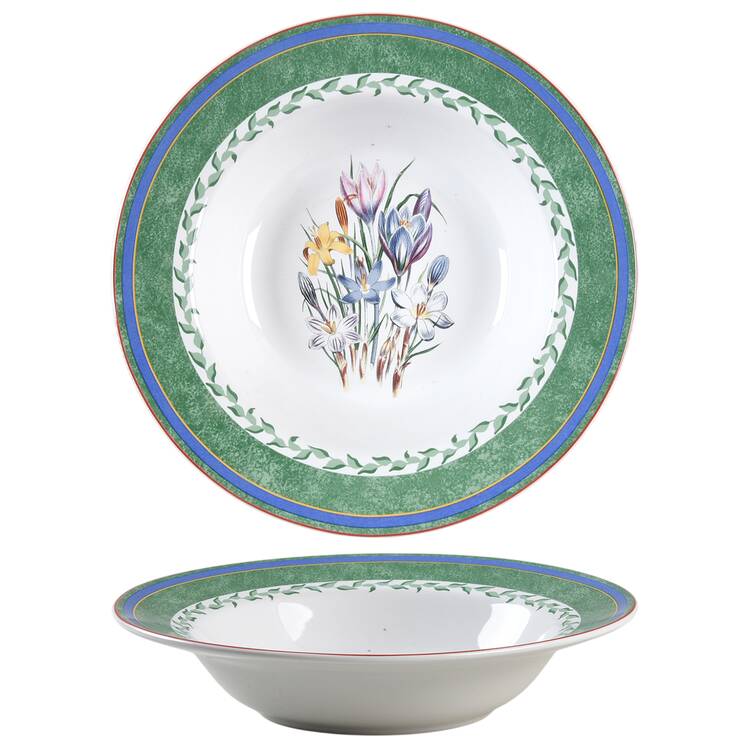 Smithsonian Botanic Rim Soup Bowl