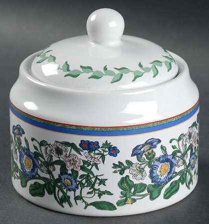 Smithsonian Botanic Sugar Bowl & Lid