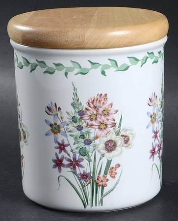 Smithsonian Botanic 5" Storage Jar & Lid