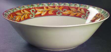 Acanthus 10" Round Vegetable Bowl