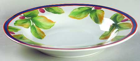 Java Large Rim Soup Bowl