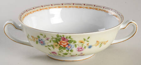IMP30 Footed Cream Soup Bowl
