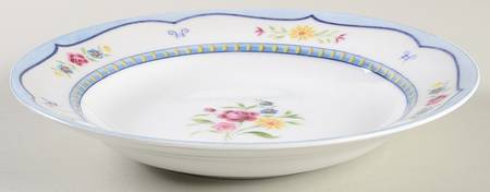 Genevieve Large Rim Soup Bowl