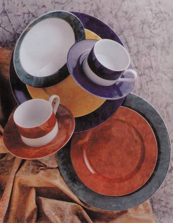 Carpet Flat Cup & Saucer Set