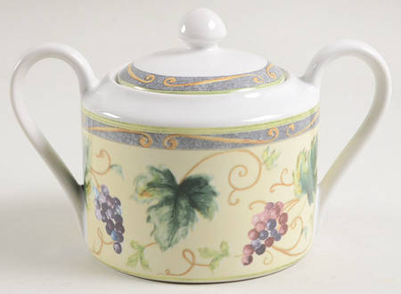 Tuscan Country Sugar Bowl & Lid