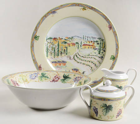 Tuscan Country 5 Piece Hostess Set