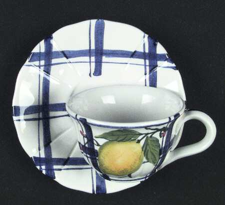 ITY39 Flat Cup & Saucer Set
