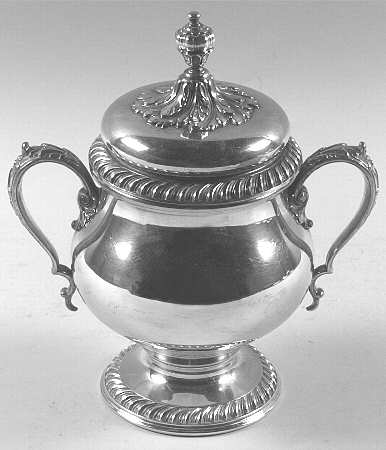 St James (Silverplate Hollowware) Sugar Bowl & Lid