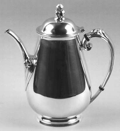 Silver Iris (Silverplate Hollowware) Teapot