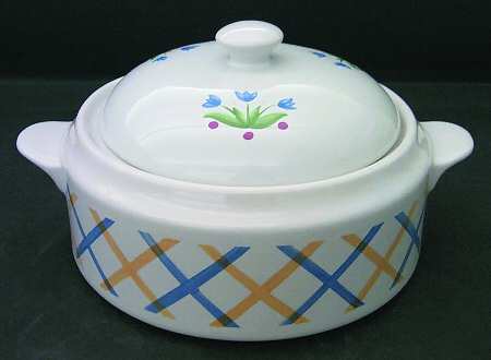 Ariel Round Covered Vegetable
