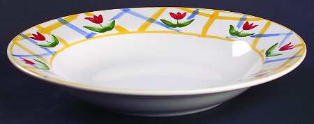 Ariel Large Rim Soup Bowl