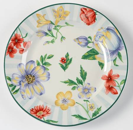 Freesia Salad Plate