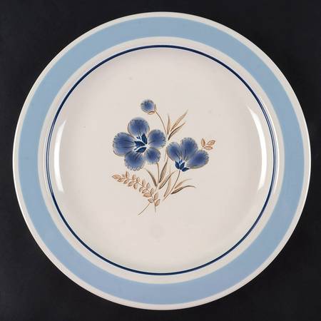 Blueberry Bloom 12" Chop Plate (Round Platter)