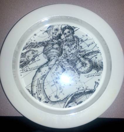 Astrology Large Rim Soup Bowl