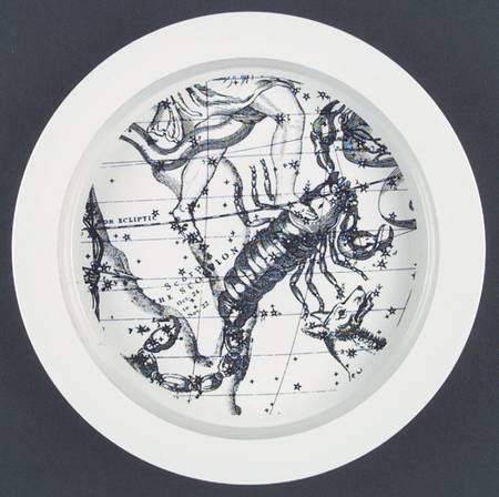 Astrology Large Rim Soup Bowl