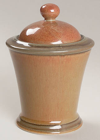 Prairie Adobe Red (Indonesia) Sugar Bowl & Lid