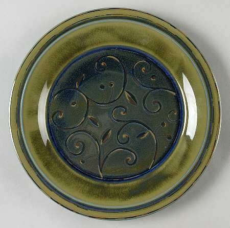 Prairie Balsam Green Accent Salad Plate