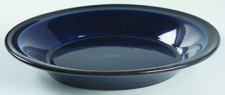 Prairie Midnight Pond Blue 12" Pasta Serving Bowl
