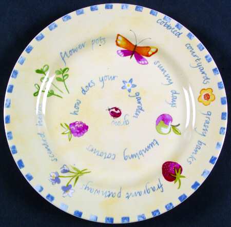 Garden Delights Salad Plate