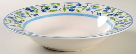 Cote D Azur Large Rim Soup Bowl