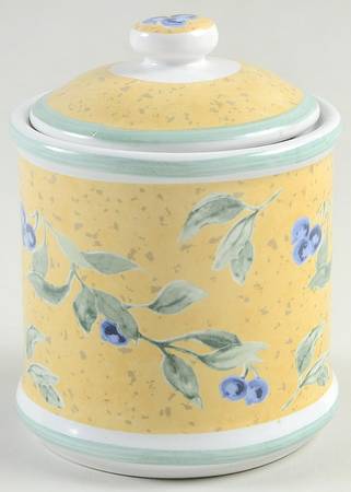 Blueberry Small Canister & Lid