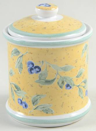 Blueberry Mini Canister & Lid