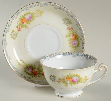 IMP36 Footed Cup & Saucer Set