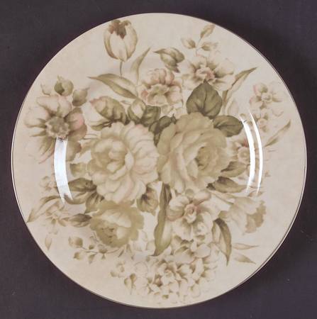 Antique Rose Salad Plate