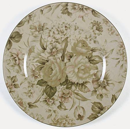 Antique Rose Dinner Plate