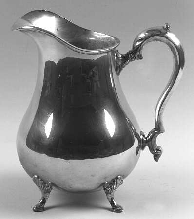 King George (Silverplate, 1921, Hollowwaree) Silverplate Water Pitcher