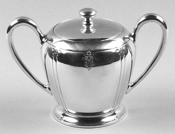 Sedan (Sterling, Hollowware) Sugar Bowl & Lid