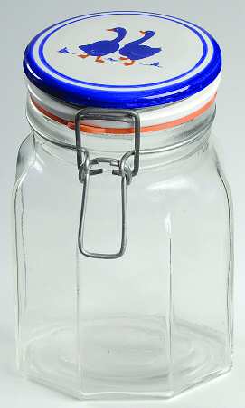 ITY134 5" Glassware Storage Jar & Lid