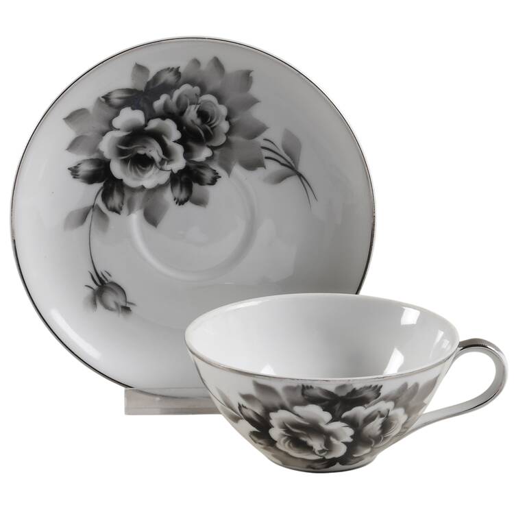 5272 Footed Cup & Saucer Set