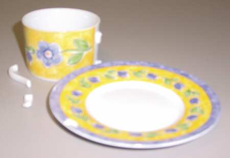 IEC3 Flat Cup & Saucer Set