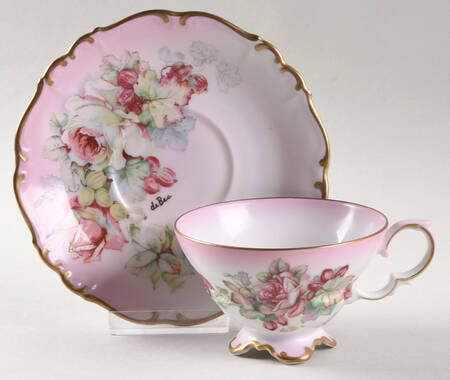 IME4 Footed Cup & Saucer Set