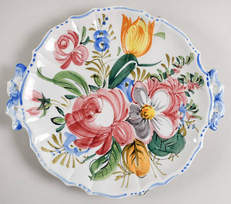 Nove Rose Buffet Service Plate