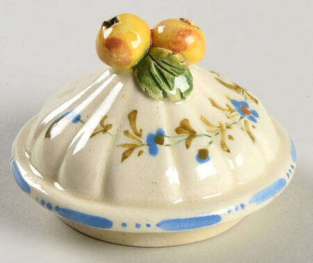 Nove Rose Lid for Sugar Bowl