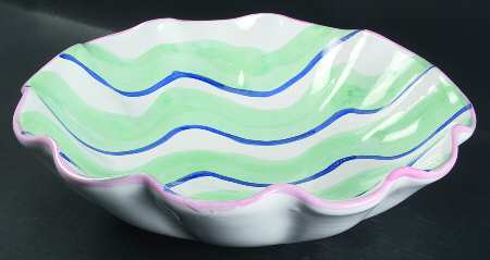 Antigua 14" Large Salad Serving Bowl