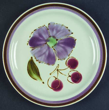 Orchid Salad Plate